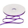 thumbnail image 1 of Joycrosso 1/4 Inch Purple Solid Satin Ribbon, 100 Yards Double Faced Satin for Gift Wrapping Floral Bouquets Wedding Party Decoration, 1 of 7