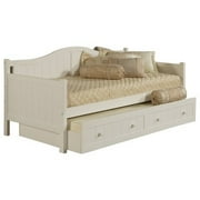 Hillsdale Furniture Staci Daybed with Trundle, White