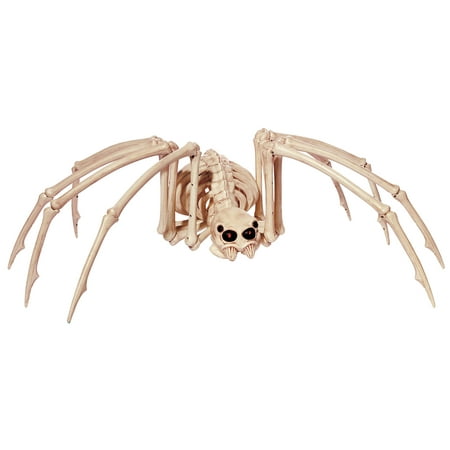 Skeleton Spider with Light-up Eyes Halloween Decoration