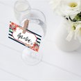 thumbnail image 4 of Koyal Wholesale Nautical Floral Theme Place Cards for Wedding Party Tables, Seating Place Cards for Holders, 60 Pack, 4 of 5