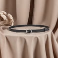 thumbnail image 4 of Genuine Leather Belt - Vintage Bohemian Style, Oval Buckle, Black/Brown, Versatile, Suitable for Casual, Preppy, Party, and Everyday Wear, Casual Accessory | Vintage Style Belt | Genuine Leather Belt, 4 of 21