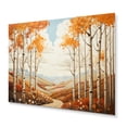 thumbnail image 2 of Designart "Birch Woods Autumn I" Floral Metal Wall Art Prints, 2 of 5