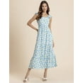 thumbnail image 2 of Moomaya Printed Sleeveless Tiered Dress With Pockets, Vacation Maxi Dress, 2 of 8