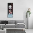 thumbnail image 6 of Epic Art 'Moon Keeper' by Abril Andrade, Acrylic Glass Wall Art, 16"x48", 6 of 8