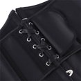 thumbnail image 6 of PLHWHYQ Women’s Mesh Waist Trainer Corset Double Layer Fishbone Shaping Belt Gothic Style Cincher Black-b XS, 6 of 7