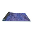 thumbnail image 2 of Ahgly Company Indoor Rectangle Abstract Blue Modern Area Rugs, 7' x 9', 2 of 4