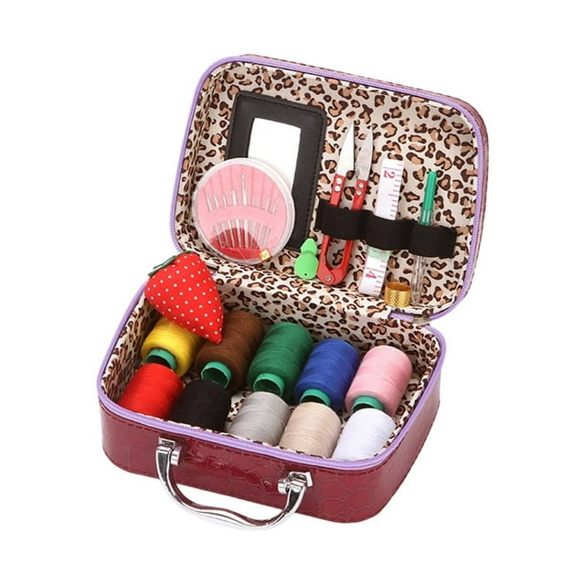 uhnmki Home Sewing And Knitting Complete DIY Needlework For Handmade Crafting Projects With Durable Storage Pouch
