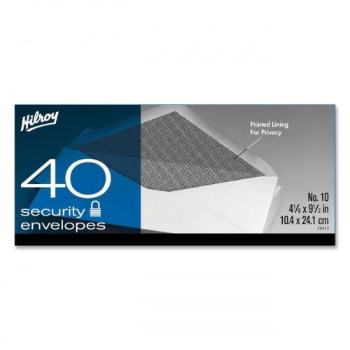 Hilroy High Count Boxed Envelope