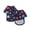 Dark Blue, variant on Patriotic Dog Shirt 4th of July Decorations, Breathable Lightweight Pet Tee, Independence Day Red White Blue American Flag Doggy Apparel, Memorial Day Party Supplies for Pets