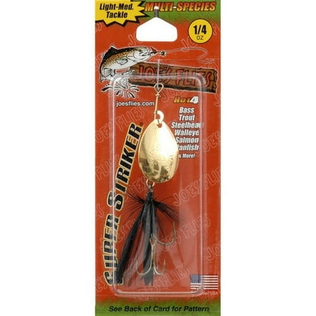 UPC: 0026148743012 | Joe s Flies Super Striker Elite Series Inline Spinner Gnat 1/4 oz