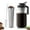 Black, variant on GOSCHE Cold Brew Coffee Maker - 2 Quart 64oz Stainless Steel Filter Cold Brew Pitcher Jar, No Leaks Cold Brew Mason Jar Coffee Maker, Easy to Clean Cold Coffee Maker