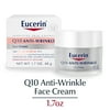 Eucerin Q10 Anti-Wrinkle Face Cream for Sensitive Skin, 1.7 Oz Jar