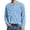 Light Blue, variant on Mens T Shirts Long Sleeve Crewneck Henley Shirts Basic Purple Shirts with Button Men's Shirts Casual
