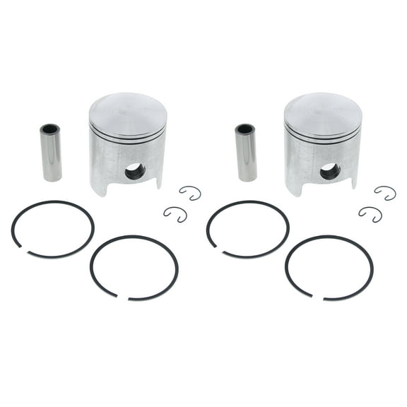 1989 1990 1993-2000 Yamaha Ovation CS340 Piston Kit x2 Snowmobile by Race-Driven