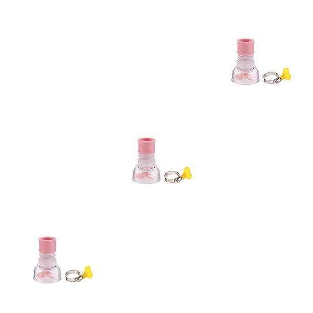 Grifo aireador cabezal de ducha giratorio de 360 grados Wosthever difusor boquilla de ahorro de agua hogar Tipo Normal Rosa