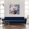 thumbnail image 2 of Diamond Art Painting Kits for Adults,Flowers 5D Diamond Painting Dots Art Kits for Adults Beginner, DIY Full Round Gem Crystal Art Paint by Diamond, Home Wall Decor 14x 14 in, 2 of 8