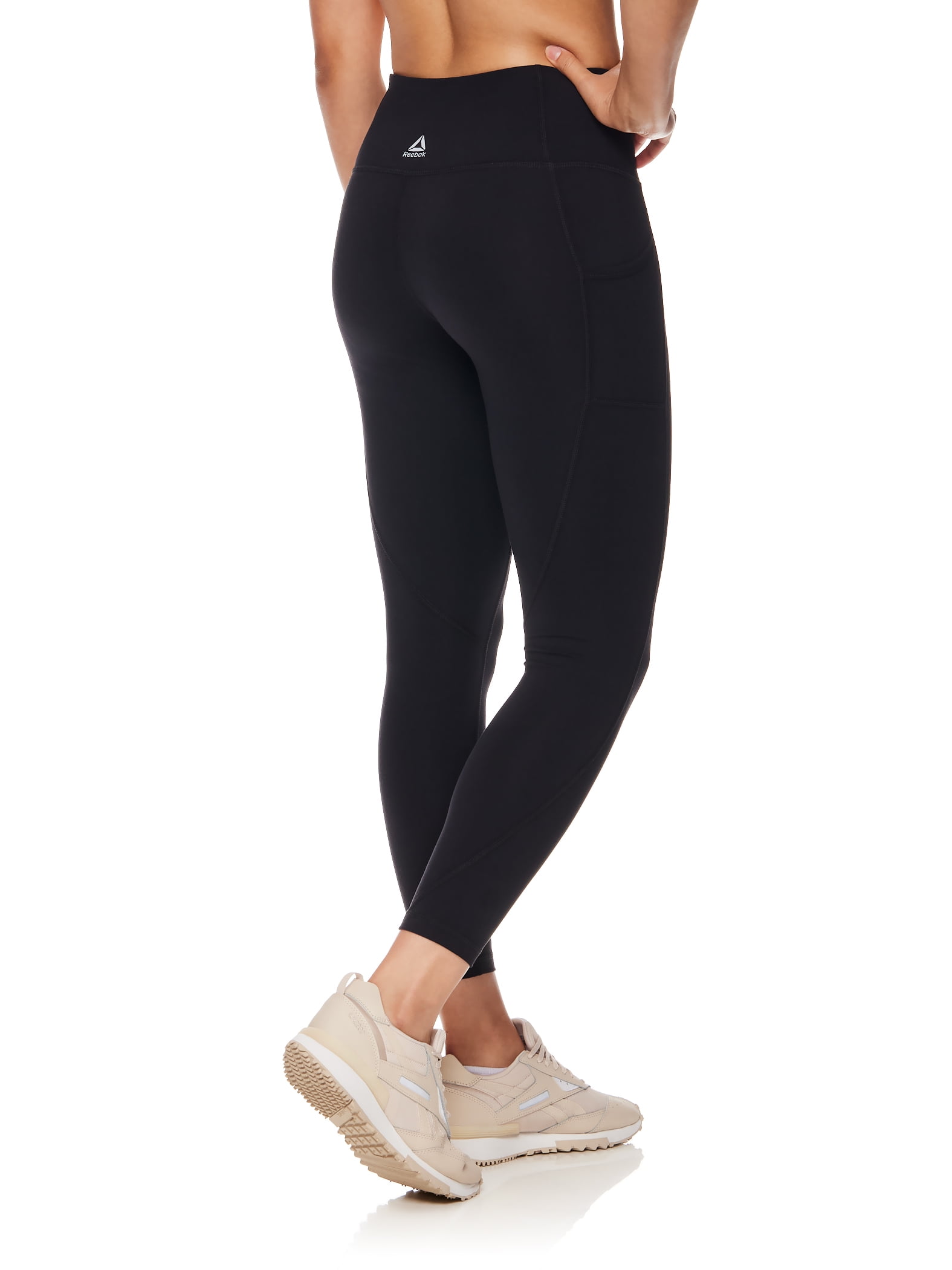 Reebok Women's and Women's Plus Everyday High Rise Leggings, 25" Inseam, Sizes XS-4X