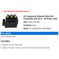 thumbnail image 2 of Air Suspension Solenoid Valve Unit - Compatible with 2013 - 2018 Ram 1500 2014 2015 2016 2017, 2 of 2
