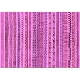 thumbnail image 1 of Ahgly Company Indoor Rectangle Abstract Purple Modern Area Rugs, 4' x 6', 1 of 4