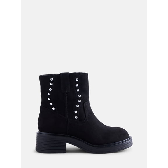 Wonder Nation Girl’s Studded Chelsea Boots