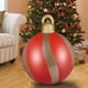 thumbnail image 4 of Bola navideña inflable grande de 60 cm para exteriores, con polvo brillante, de PVC, ideal para fiestas navideñas, bodas y decoración festiva. NCHKUN, 4 of 7