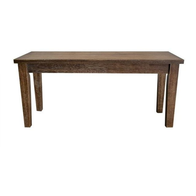 Best Master Furniture Mindy Bench Only Mindy Transitional Antique-Style Natural Oak Dining Room Bench