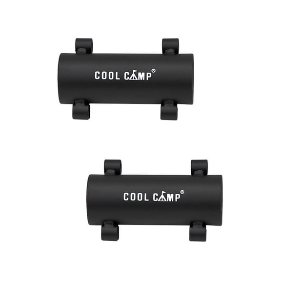 2-Pack Awning Pole Holders for Camping Canopy Rods, Outdoor Tent Accessories for Secure Fixation