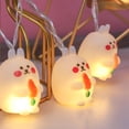 thumbnail image 1 of Decoraciones de Pascua, adornos de Pascua, regalos de Pascua, guirnalda de luces LED de rábano de Pascua, conejito de Pascua, pollo, luces decorativas para el hogar, guirnalda de luces ambientales, de, 1 of 6