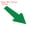 Green, variant on Unique Bargains Arrow Sticker Removable Self Adhesive Waterproof Floor Decal Green