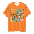 thumbnail image 4 of Xuewenshw T-Shirt Mode Enfant Décontracté Imprimé Col Rond Manches Courtes Ample, 4 of 4