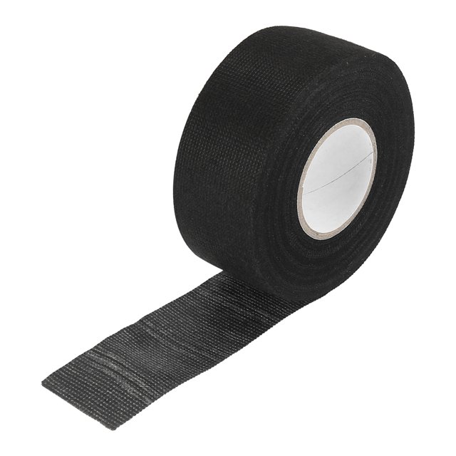 Unique Bargains 50mmx15m 49.2ft Automotive Wiring Harness Cloth Tape for Car Electrical Wrap Protection Insulation Cable Fixed