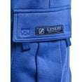 thumbnail image 7 of g-style usa men's solid fleece heavyweight cargo shorts fs76 - royal blue - 6x-large, 7 of 7