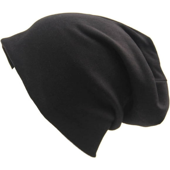 EcoNesxp Men's and women's casual loose beanies loose beanies cotton knitted sleeping cap hip-hop stretch hat