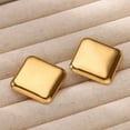 thumbnail image 5 of NICKSUN 18K Gold Plated Statement Earrings For Women, Circular Hollow Flowers Earring Large Stud Earrings Hypoallergenic Stud, 5 of 6