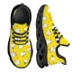 thumbnail image 1 of Zapatillas de deporte de malla con dibujos de dientes bonitos, cómodas, con plataforma y amortiguación de aire, para mujer, ligeras y a prueba de golpes, para correr, tenis, 1 of 6
