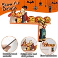 thumbnail image 3 of Adhesivos Decorativos De Madera Para La Esquina De La Puerta De Halloween Adhesivos Decorativos Para Interiores Y Exteriores, Porches Y Jardines Con Pequeñas Brujas Adornos De Madera Para El Marco, 3 of 3