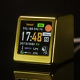 thumbnail image 2 of Super Cool Mini WiFi Desktop Weather Digital Clock Station con pantalla LCD IPS, 2 of 10