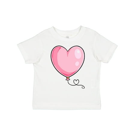 

Inktastic Pink Balloon Heart Gift Toddler Boy or Toddler Girl T-Shirt