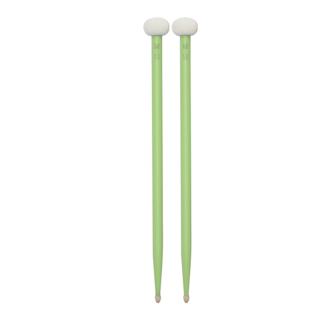 Palillo de tambor 2 uds mazo de tambor baquetas de tambor de doble cara mazos de buena sensación de mano palos de fieltro y puntas de arce baquetas de doble extremo para tocar el tambor Kettledrum Tomshoo Palillo de tambor