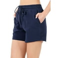 thumbnail image 2 of KOGMO Womens Casual Comfy French Terry Cotton Shorts (S-3X), 2 of 4