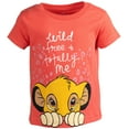 thumbnail image 5 of Disney Lion King Simba Nala Little Girls 2 Pack T-Shirts Toddler to Big Kid, 5 of 5