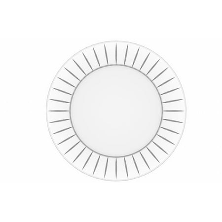 

Majestic Gifts E67610-S2 12.6 in. Accademia Chargers Clear - Set of 2