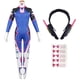 thumbnail image 3 of Overwatch-Disfraz de Cosplay de Dva para mujer, mono ajustado, peluca, auriculares, pistola, accesorios, tatuaje, pegatinas, traje, fiesta, Zentai Cos, 3 of 6