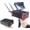 Red, variant on Long Ra-nge Go-ld SIL-ver Gem Diam-ond Underground Metal Detector for Treasure Hunter 16M Depth 100M Range Archaeological Prospecting Machine with High Definition Screen