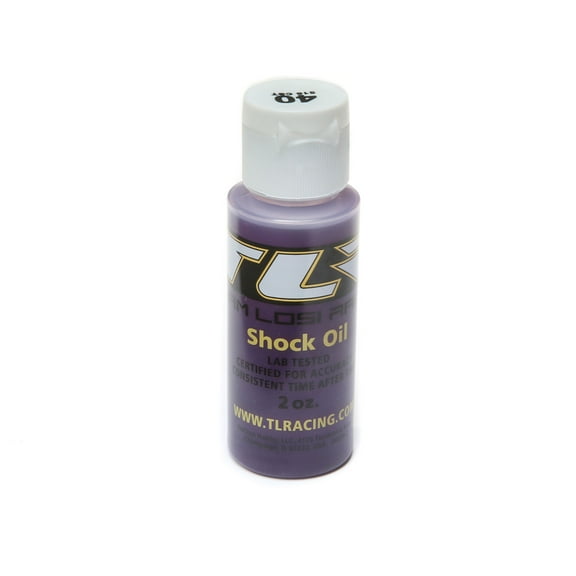 Team Losi Racing SILICONE SHOCK OIL 40WT 516CST 2OZ TLR74010 Electric Car/Truck Option Parts