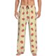 thumbnail image 1 of Fotbe Strawberries Pantalones de Pijama para Hombre, Pantalones de Dormir, Pantalones de Casa con Cintura Ajustable y Bolsillos-Large, 1 of 6