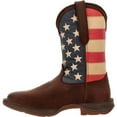 thumbnail image 2 of Durango Men's 11" Rebel™ by Durango Patriotic Pull On Western Boot Brown/Union Flag - DB5554, 2 of 6