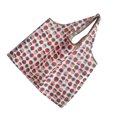 thumbnail image 1 of keepw Folding Shopping Bag Fruit Animals Pattern Handbag Fashion Printing Ripstop Large Capacity Sundries Storage Tote Sports Strawberry, 1 of 6