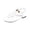 White, variant on Womens Sandals Shoes Comfort Walking Casual Summer Beach Shoes Dress Ankle Elastic Flower Jeweled Bohemian Wedding Flats White 39