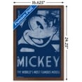 thumbnail image 3 of Disney Mickey Mouse - Famous Wall Poster, 14.725" x 22.375", Framed, 3 of 5